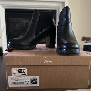 Christian Louboutin Booties 37.5- Worn handful times, box/dustbags included